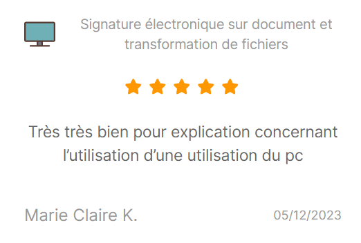 Signature électronique