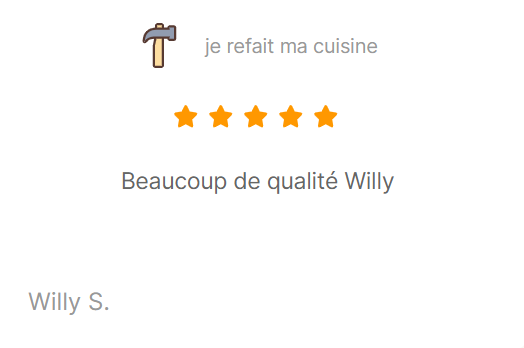 Je refait ma cuisine